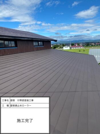 滝沢市で屋根 付帯部塗装工事を施工させていただきました！